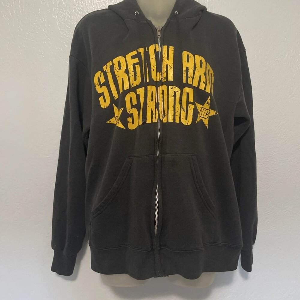 Vintage Y2K Lee Heavyweight Stretch Armstrong Full Zip Hoodie